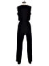 NY Collection Solid Black Jumpsuit Size M - photo 2