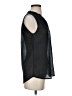 Carve Designs Black Sleeveless Button-Down Shirt Size XS - photo 4