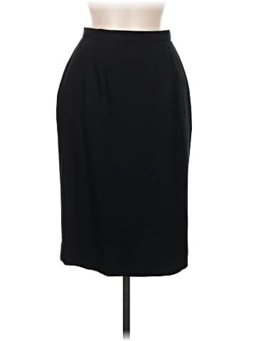 Kasper Wool Skirt (view 1)