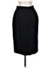 Kasper 100% Wool Solid Black Wool Skirt Size 6 - photo 2