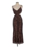 Saylor Brown Cocktail Dress Size M - photo 2