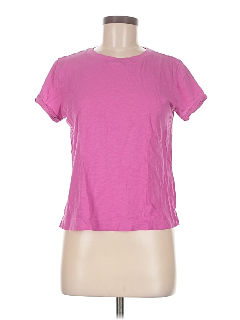 Pre-owned Ann Taylor Loft Active T-shirt In Pink