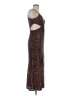 Saylor Brown Cocktail Dress Size M - photo 4
