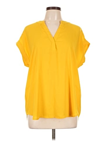 Cynthia Steffe Short Sleeve Blouse (view 1)