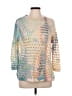 Angel Apparel Metallic Silver Pullover Sweater Size L - photo 1