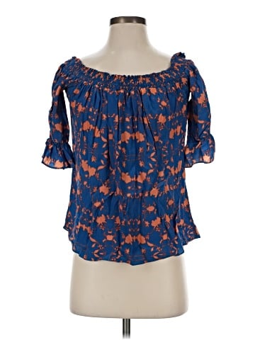 Atina Cristina Short Sleeve Blouse (view 1)