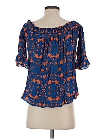 Atina Cristina Short Sleeve Blouse (view 2)