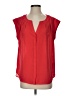 Ro & De 100% Polyester Red Short Sleeve Blouse Size S - photo 1