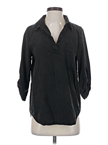 Mod-O-Doc 3/4 Sleeve Button-Down Shirt (view 1)