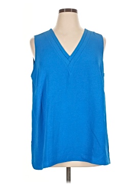 Nina Leonard Sleeveless Blouse