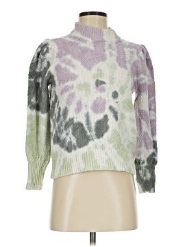 Madewell Tie-Dye Puff-Sleeve Sweater (view 1)
