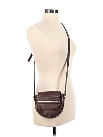 Massimo Dutti Leather Crossbody Bag (view 2)