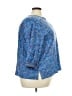 J.Jill Blue 3/4 Sleeve Button-Down Shirt Size 2X - photo 4