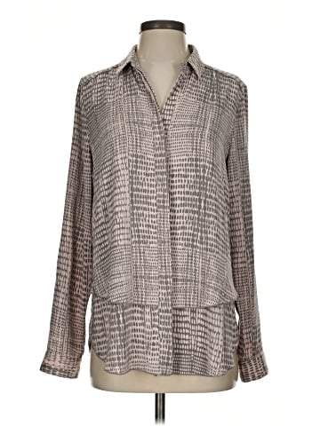 CALVIN KLEIN JEANS Long Sleeve Blouse (view 1)