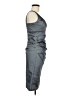 Melrose Metallic Gray Cocktail Dress Size 8 - photo 4