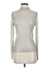 Chelsea28 Metallic Silver Long Sleeve Top Size S - photo 1