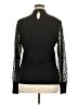 Venus 100% Polyester Black Long Sleeve Top Size XL - photo 2