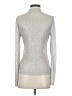 Chelsea28 Metallic Silver Long Sleeve Top Size S - photo 2