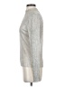 Chelsea28 Metallic Silver Long Sleeve Top Size S - photo 5