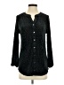 Intro Black Long Sleeve Blouse Size S (petite) - photo 1