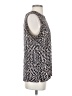 E3 by Etcetera Ivory Black Sleeveless Blouse Size S - photo 4