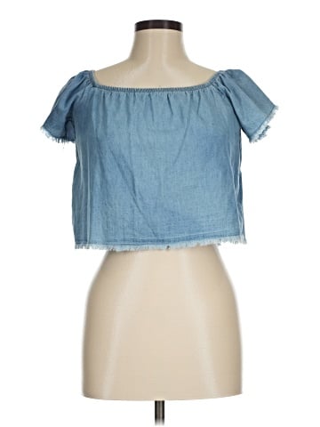 Highway Jeans Short Sleeve Top (view 1)