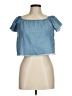Highway Jeans 100% Cotton Blue Short Sleeve Top Size M - photo 1