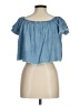 Highway Jeans 100% Cotton Blue Short Sleeve Top Size M - photo 2