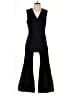 SPANX Solid Black Jumpsuit Size Med Petite - photo 1