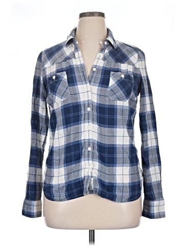 Aeropostale Long Sleeve Button-Down Shirt (view 1)
