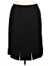 Le Suit 100% Polyester Solid Black Formal Skirt Size 14 (petite) - photo 1