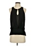 Naked Zebra 100% Polyester Black Sleeveless Blouse Size S - photo 1