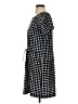Gap 100% Polyester Polka Dots Black Casual Dress Size XS - photo 5