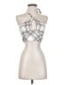 Adika Silver Sleeveless Blouse Size XS - photo 1