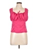 the general good 100% Polyester Pink Sleeveless Blouse Size L - photo 1