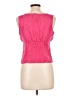 the general good 100% Polyester Pink Sleeveless Blouse Size L - photo 2