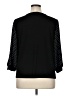CeCe Polka Dots Black 3/4 Sleeve T-Shirt Size XL - photo 2