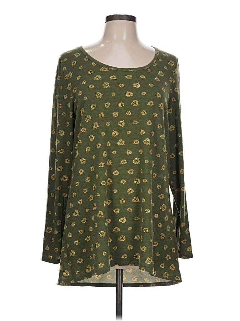 Pre-owned Lularoe Pullover Sweater In Green