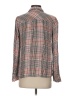 J.Jill Plaid Gray Long Sleeve Button-Down Shirt Size S - photo 2