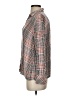 J.Jill Plaid Gray Long Sleeve Button-Down Shirt Size S - photo 5
