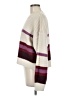 Splendid 100% Acrylic Stripes Ivory Turtleneck Sweater Size M - photo 5
