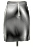 41Hawthorn Stripes Black Casual Skirt Size XS - photo 2
