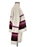 Splendid 100% Acrylic Stripes Ivory Turtleneck Sweater Size M - photo 4