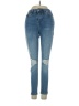 Topshop Hearts Blue Jeans Size 26 waist - photo 1