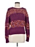 Kensie Tweed Purple Pullover Sweater Size M - photo 1