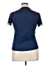 EGO 100% Polyester Blue Short Sleeve Polo Size XL - photo 2