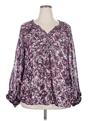 Democracy Long Sleeve Blouse (view 1)