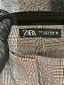 Zara Houndstooth Gray Dress Pants Size S - photo 7