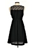 HD in Paris 100% Polyester Solid Black Cocktail Dress Size 00 (petite) - photo 2