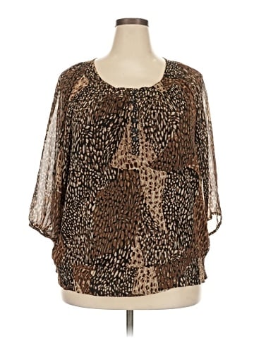 DressBarn 3/4 Sleeve Blouse (view 1)